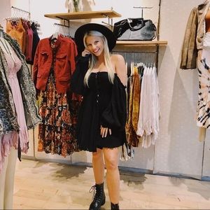 Free people black dress